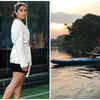 Article image for: <i class="tbold">Regina Cassandra</i> enjoys early morning paddling in Chennai