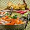 ​Carrot and Lettuce with Yogurt Dressing