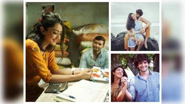 Diganth and Aindrita Ray in 'Kshamisi, Nimma Khatheyalli Hanavilla'