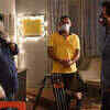 Actors wearing masks on TV