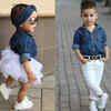 Denim is a stunning option