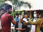 Shooting spot stills from Aadhi's 'Clap' in Chennai