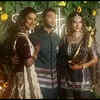 Article image for: Elder sister Nigaar Khan enjoys at Gauahar Khan-Zaid Darbar's haldi, <i class="tbold">mehendi function</i>