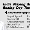 Big day for Siraj and Gill as they make their Test debut. Here's the India XI: