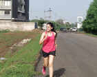 Actress Mehr Mahajan resumes outdoor workout after the lockdown
