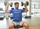 Cricketer Priyank Panchal resumed training