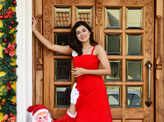 Actress Anju Kurian's Christmas photoshoot