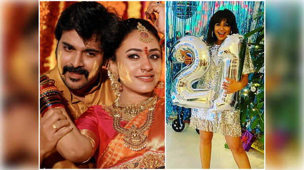 #HappyNewYear2021: Here is how Malayalam TV celebs welcomed the New Year