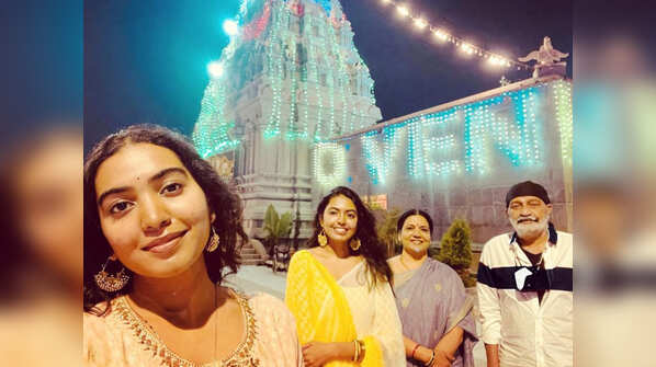 Dr Rajasekhar & family