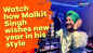 Malkit Singh wishes people happy new year with Gur Naal Ishq Mitha