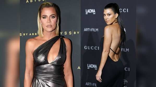 Khloe and Kourtney Kardashian