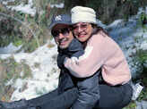 New vacation pictures of newlywed Kajal Aggarwal & Gautam Kitchlu