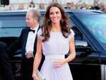 The Duchess of Cambridge wearing Alexander McQueen at BAFTA