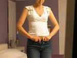 Forgetting the fact that denim stretches
