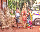 Preparation of Narkasur across Goa