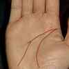 Formation of a triangle in palm