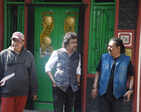 Hariharan, Bickram Ghosh and Priyanka Sarkar shoot for a music video