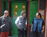 Hariharan, Bickram Ghosh and Priyanka Sarkar shoot for a music video