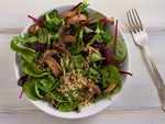 ​Spinach & Warm Mushroom Salad