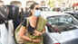 Arjun Rampal’s sister Komal Rampal arrives at the Narcotics Control Bureau office in Mumbai