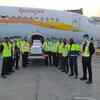 First flight carrying Covishield vaccines leaves