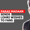 Article image for: #Lohri2021: Paras Madaan sends Lohri wishes to fans