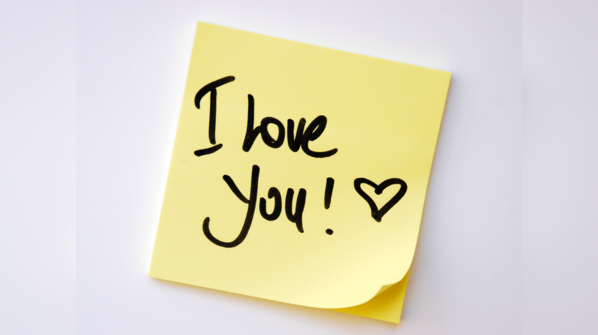 Creative ways of telling ‘I love you’