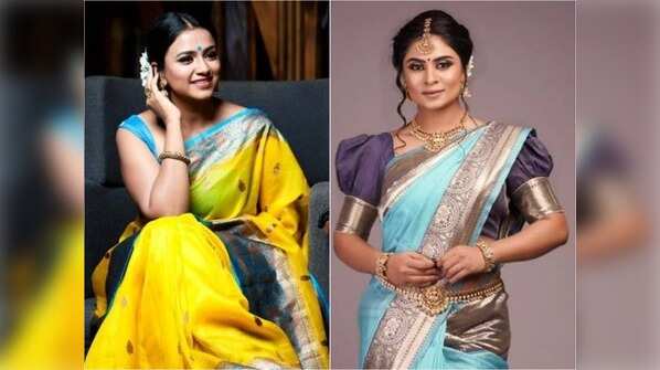 Kannada actresses celebrate the festival of harvest in style