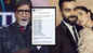 Amitabh Bachchan makes an interesting observation about power couple Virat Kohli-Anushka Sharma's baby girl and cricket