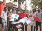 Kite flying and kite shopping on Makar Sankranti