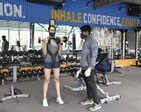 Swimming champ Maana Patel resumed gym training in the city