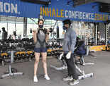 Swimming champ Maana Patel resumed gym training in the city