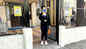 Sanya Malhotra spotted at a fitness centre in Santacruz