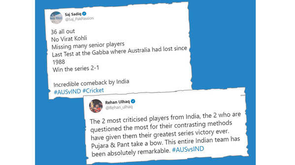 Appreciation from Pak fans