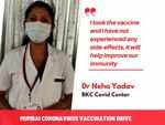 Dr Neha Yadav from BKC Covid Center