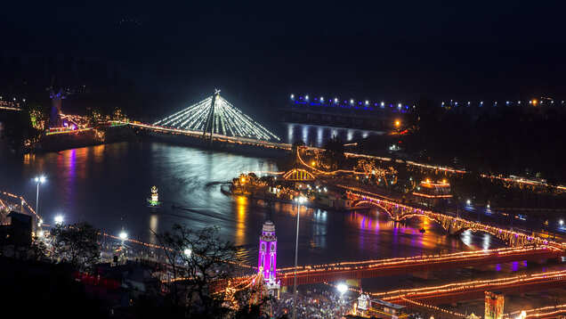 Maha Kumbh Mela: Haridwar painted with mythological-themed graffiti art