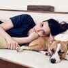 Diana Penty with her adorable pet Vicky