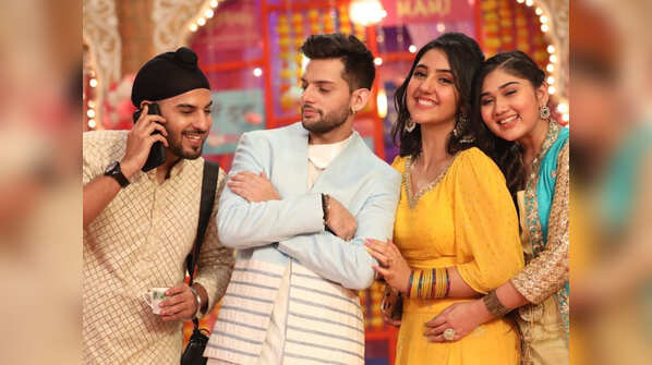 Work experience with Patiala Babes co-actors