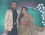 Shreyas Puranik and Aishwarya Bhandari&rsquo;s wedding reception