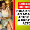 Article image for: Dheeraj Dhoopar: Hina Khan is an amazing actor and a great co-actor