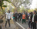 Nagpur’s nature lovers attended a Tree Walk session at Ajni Vann