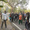 Article image for: Nagpur’s nature lovers attended a <i class="tbold">tree walk</i> session at Ajni Vann