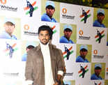 Indian cricketer Washington Sundar felicitated at an event