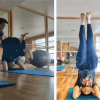 Tamannaah nails the headstand to perfection