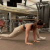 Preps up for heavy gym by starting off with pelvic floor exercises