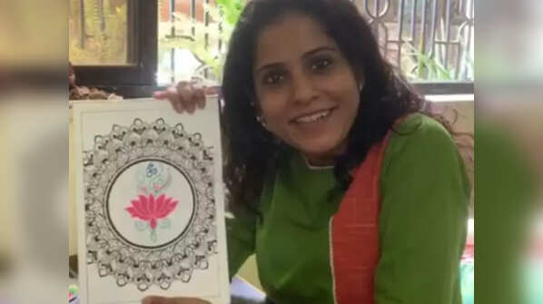 Nandita Patkar is a Mandala artist