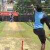 Article image for: Watch: Paceman Jasprit Bumrah emulates <i class="tbold">anil kumble</i>'s action in the nets