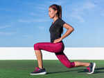 ​Alternating forward lunges