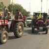 Rajasthan: Rashtriya Loktantrik Party holds tractor rally in Jaipur to protest against the Centre's farm laws.