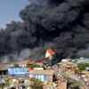Scrapyard fire